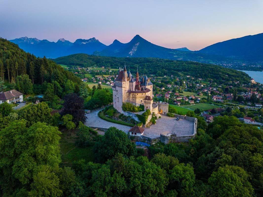 Studio Moderne, Place Parking Prive, Emplacement Ideal A 100 M Du Lac. Annecy Bagian luar foto